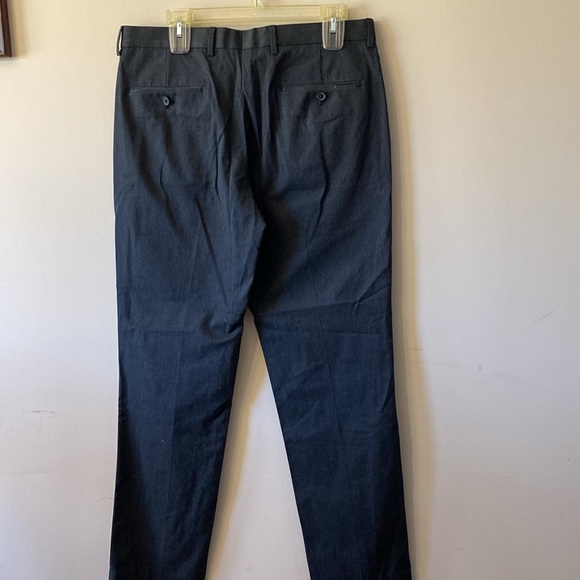 🌞Express Photographer men’s gray cotton blend dress pants straight leg 32x32 in - Picture 6 of 13